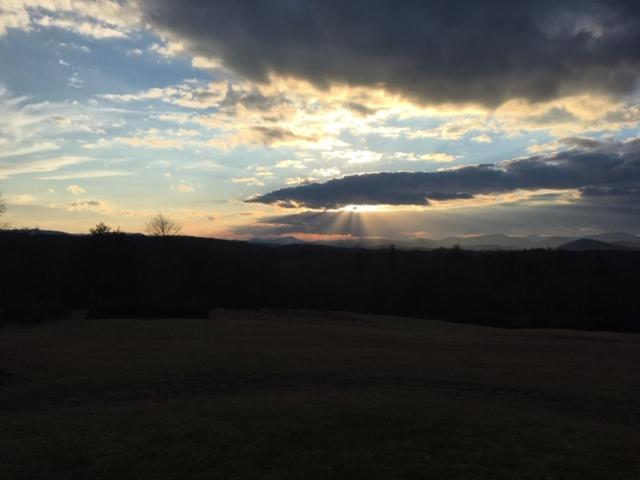 Sunset Over The Blue Ridge Vila Jefferson Exterior foto